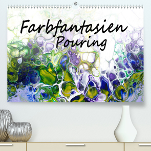 Farbfantasien – Pouring (Premium, hochwertiger DIN A2 Wandkalender 2023, Kunstdruck in Hochglanz) von Thomas,  Natalja