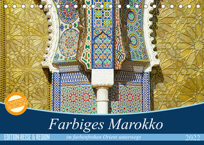 Farbiges Marokko (Tischkalender 2022 DIN A5 quer) von Wechsler,  Thomas