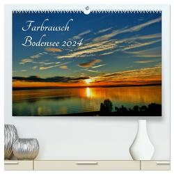 Farbrausch Bodensee (hochwertiger Premium Wandkalender 2024 DIN A2 quer), Kunstdruck in Hochglanz von Brinker,  Sabine
