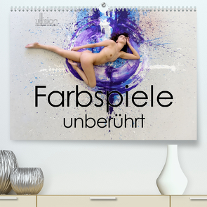 Farbspiele – unberührt (Premium, hochwertiger DIN A2 Wandkalender 2023, Kunstdruck in Hochglanz) von Allgaier,  Ulrich