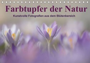 Farbtupfer der Natur / Kunstvolle Fotografien aus dem Blütenbereich (Tischkalender 2018 DIN A5 quer) von Michel,  Susan