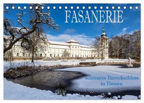 Fasanerie – schönstes Barockschloss Hessens (Tischkalender 2024 DIN A5 quer), CALVENDO Monatskalender von Pfleger,  Hans