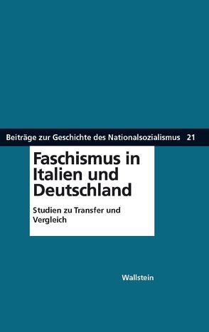 Faschismus in Italien und Deutschland von Nolzen,  Armin, Reichardt,  Sven