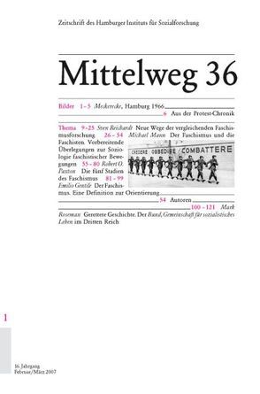 Faschismustheorien von Gentile,  Emilio, Kraushaar,  Wolfgang, Mann,  Michael, Paxton,  Robert O, Reichardt,  Sven, Roseman,  Mark