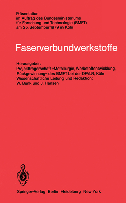 Faserverbundwerkstoffe von Bunk,  W., Hansen,  J.