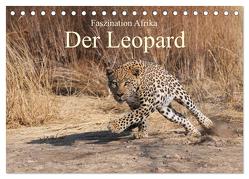 Faszination Afrika: Der Leopard (Tischkalender 2024 DIN A5 quer), CALVENDO Monatskalender von Weiß,  Elmar