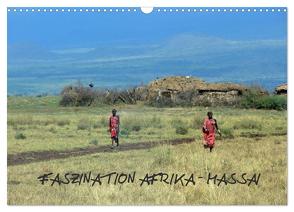 Faszination Afrika: Massai (Wandkalender 2024 DIN A3 quer), CALVENDO Monatskalender von Kiesow,  Bernhard Kiesow,  hinter-dem-horizont-media.net,  Tanja