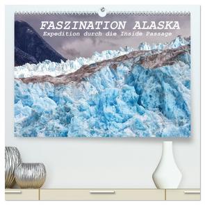 FASZINATION ALASKA Expedition durch die Inside Passage (hochwertiger Premium Wandkalender 2024 DIN A2 quer), Kunstdruck in Hochglanz von Junio,  Michele