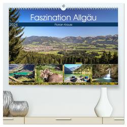 Faszination Allgäu (hochwertiger Premium Wandkalender 2024 DIN A2 quer), Kunstdruck in Hochglanz von Krauss,  Florian