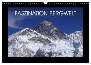 Faszination Bergwelt (Wandkalender 2024 DIN A3 quer), CALVENDO Monatskalender von Wolf,  Jan