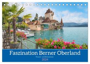 Faszination Berner Oberland 2024 – Thuner- und Brienzersee (Tischkalender 2024 DIN A5 quer), CALVENDO Monatskalender von SusaZoom,  SusaZoom