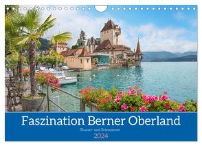 Faszination Berner Oberland 2024 – Thuner- und Brienzersee (Wandkalender 2024 DIN A4 quer), CALVENDO Monatskalender von SusaZoom,  SusaZoom