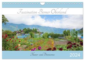 Faszination Berner Oberland 2024 – Thuner- und Brienzersee (Wandkalender 2024 DIN A4 quer), CALVENDO Monatskalender von SusaZoom,  SusaZoom
