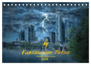 Faszination Blitze beeindruckende Fotos (Tischkalender 2024 DIN A5 quer), CALVENDO Monatskalender von Widerstein - SteWi.info,  Stefan