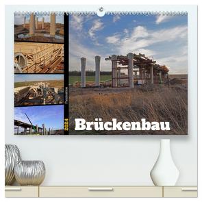 Faszination Brückenbau (hochwertiger Premium Wandkalender 2024 DIN A2 quer), Kunstdruck in Hochglanz von Paul - Babett's Bildergalerie,  Babett