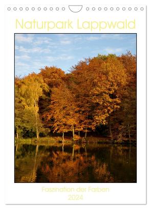 Faszination der Farben im Naturpark Lappwald (Wandkalender 2024 DIN A4 hoch), CALVENDO Monatskalender von Giesecke,  Petra