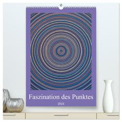 Faszination des Punktes (hochwertiger Premium Wandkalender 2024 DIN A2 hoch), Kunstdruck in Hochglanz von Waitschull,  Kerstin