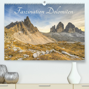 Faszination Dolomiten (Premium, hochwertiger DIN A2 Wandkalender 2023, Kunstdruck in Hochglanz) von Valjak,  Michael