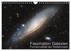 Faszination Galaxien Formenvielfalt der Welteninseln (Wandkalender 2024 DIN A4 quer), CALVENDO Monatskalender von Kai Wiechen,  Dr.