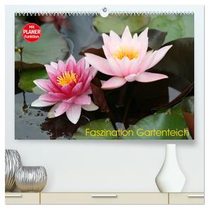 Faszination Gartenteich (hochwertiger Premium Wandkalender 2024 DIN A2 quer), Kunstdruck in Hochglanz von Rickert,  Reinhard