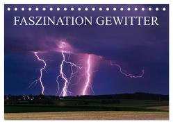 Faszination Gewitter (Tischkalender 2024 DIN A5 quer), CALVENDO Monatskalender von Eggert,  Daniel