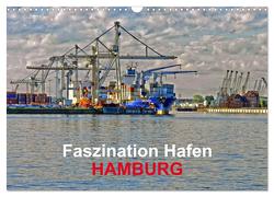 Faszination Hafen – Hamburg (Wandkalender 2024 DIN A3 quer), CALVENDO Monatskalender von URSfoto,  URSfoto