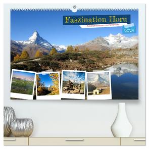 Faszination Horu Fotoimpressionen vom Matterhorn (hochwertiger Premium Wandkalender 2024 DIN A2 quer), Kunstdruck in Hochglanz von Michel,  Susan