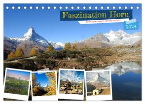 Faszination Horu Fotoimpressionen vom Matterhorn (Tischkalender 2024 DIN A5 quer), CALVENDO Monatskalender von Michel,  Susan