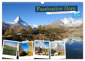 Faszination Horu Fotoimpressionen vom Matterhorn (Wandkalender 2024 DIN A3 quer), CALVENDO Monatskalender von Michel,  Susan