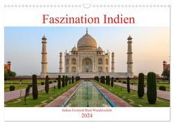 Faszination Indien (Wandkalender 2024 DIN A3 quer), CALVENDO Monatskalender von Brack,  Roland