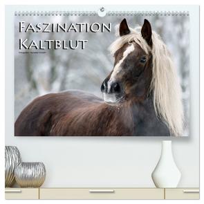 Faszination Kaltblut (hochwertiger Premium Wandkalender 2024 DIN A2 quer), Kunstdruck in Hochglanz von Dünisch - www.Ramona-Duenisch.de,  Ramona