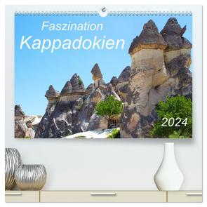 Faszination Kappadokien (hochwertiger Premium Wandkalender 2024 DIN A2 quer), Kunstdruck in Hochglanz von r.gue.,  r.gue.
