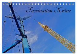 Faszination Kräne (Tischkalender 2024 DIN A5 quer), CALVENDO Monatskalender von Paul - Babett's Bildergalerie,  Babett