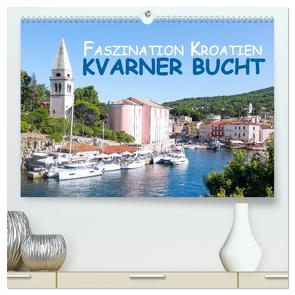 Faszination Kroatien – Kvarner Bucht (hochwertiger Premium Wandkalender 2024 DIN A2 quer), Kunstdruck in Hochglanz von Wagner,  Hanna