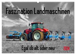 Faszination Landmaschinen – Egal ob alt oder neu (Wandkalender 2024 DIN A2 quer), CALVENDO Monatskalender von Kleemann,  Claudia