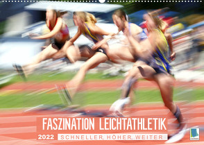 Faszination Leichtathletik: Schneller, höher, weiter (Wandkalender 2022 DIN A2 quer) von CALVENDO