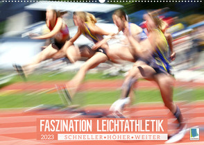 Faszination Leichtathletik: Schneller, höher, weiter (Wandkalender 2023 DIN A2 quer) von CALVENDO