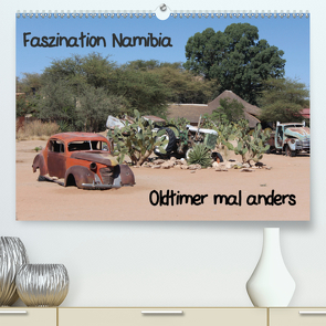Faszination Namibia – Oldtimer mal anders (Premium, hochwertiger DIN A2 Wandkalender 2021, Kunstdruck in Hochglanz) von liliwe