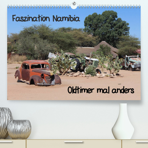 Faszination Namibia – Oldtimer mal anders (Premium, hochwertiger DIN A2 Wandkalender 2022, Kunstdruck in Hochglanz) von liliwe