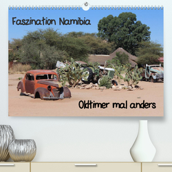 Faszination Namibia – Oldtimer mal anders (Premium, hochwertiger DIN A2 Wandkalender 2023, Kunstdruck in Hochglanz) von liliwe