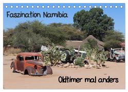 Faszination Namibia – Oldtimer mal anders (Tischkalender 2024 DIN A5 quer), CALVENDO Monatskalender von liliwe,  liliwe