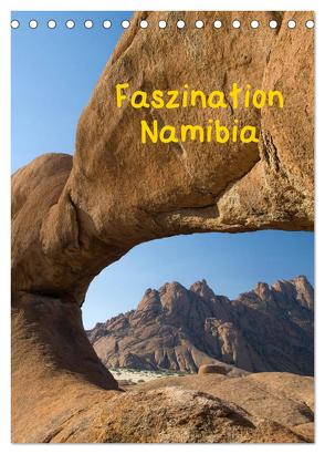 Faszination Namibia (Tischkalender 2024 DIN A5 hoch), CALVENDO Monatskalender von Scholz,  Frauke