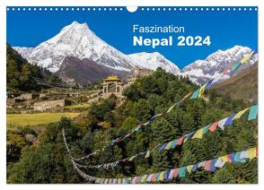 Faszination Nepal (Wandkalender 2024 DIN A3 quer), CALVENDO Monatskalender von Koenig,  Jens
