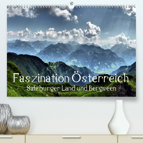 Faszination Österreich – Salzburger Land und Bergseen (Premium, hochwertiger DIN A2 Wandkalender 2020, Kunstdruck in Hochglanz) von Art-Motiva