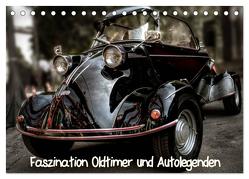 Faszination Oldtimer und Autolegenden (Tischkalender 2024 DIN A5 quer), CALVENDO Monatskalender von Swierczyna,  Eleonore