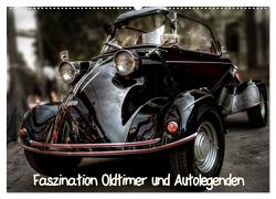 Faszination Oldtimer und Autolegenden (Wandkalender 2024 DIN A2 quer), CALVENDO Monatskalender von Swierczyna,  Eleonore