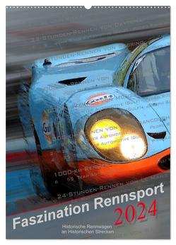 Faszination Rennsport (Wandkalender 2024 DIN A2 hoch), CALVENDO Monatskalender von Michalak,  Bernd