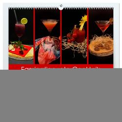 Faszination rote Cocktails (hochwertiger Premium Wandkalender 2024 DIN A2 quer), Kunstdruck in Hochglanz von Bildergalerie - Babett Paul,  Babetts