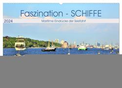 Faszination – SCHIFFE (Wandkalender 2024 DIN A2 quer), CALVENDO Monatskalender von Klünder,  Günther
