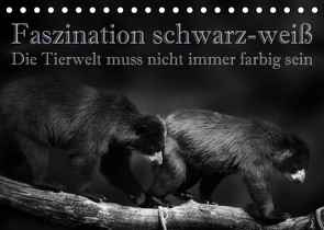 Faszination schwarz-weiß – Die Tierwelt muss nicht immer farbig sein (Tischkalender 2023 DIN A5 quer) von Swierczyna,  Eleonore